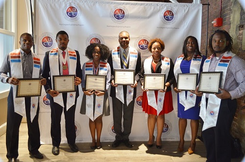 2014-2015 graduates from the AUC Dual Degree Engineering Program